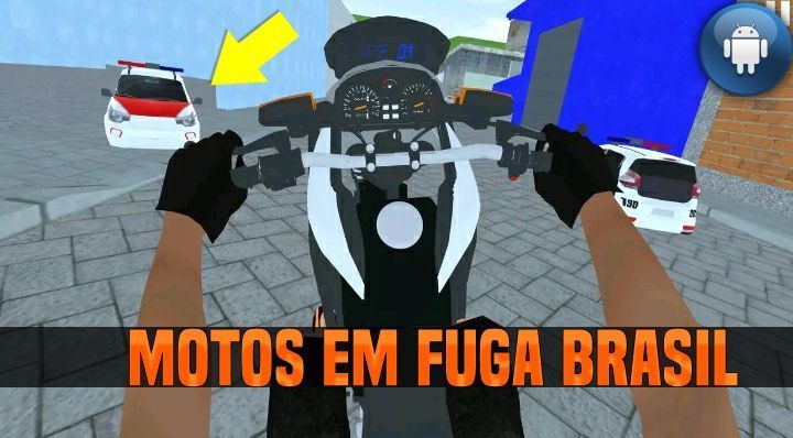 FUGA DA POLICIA EMPINANDO / JOGO DE MOTO / SOUZA SIM 