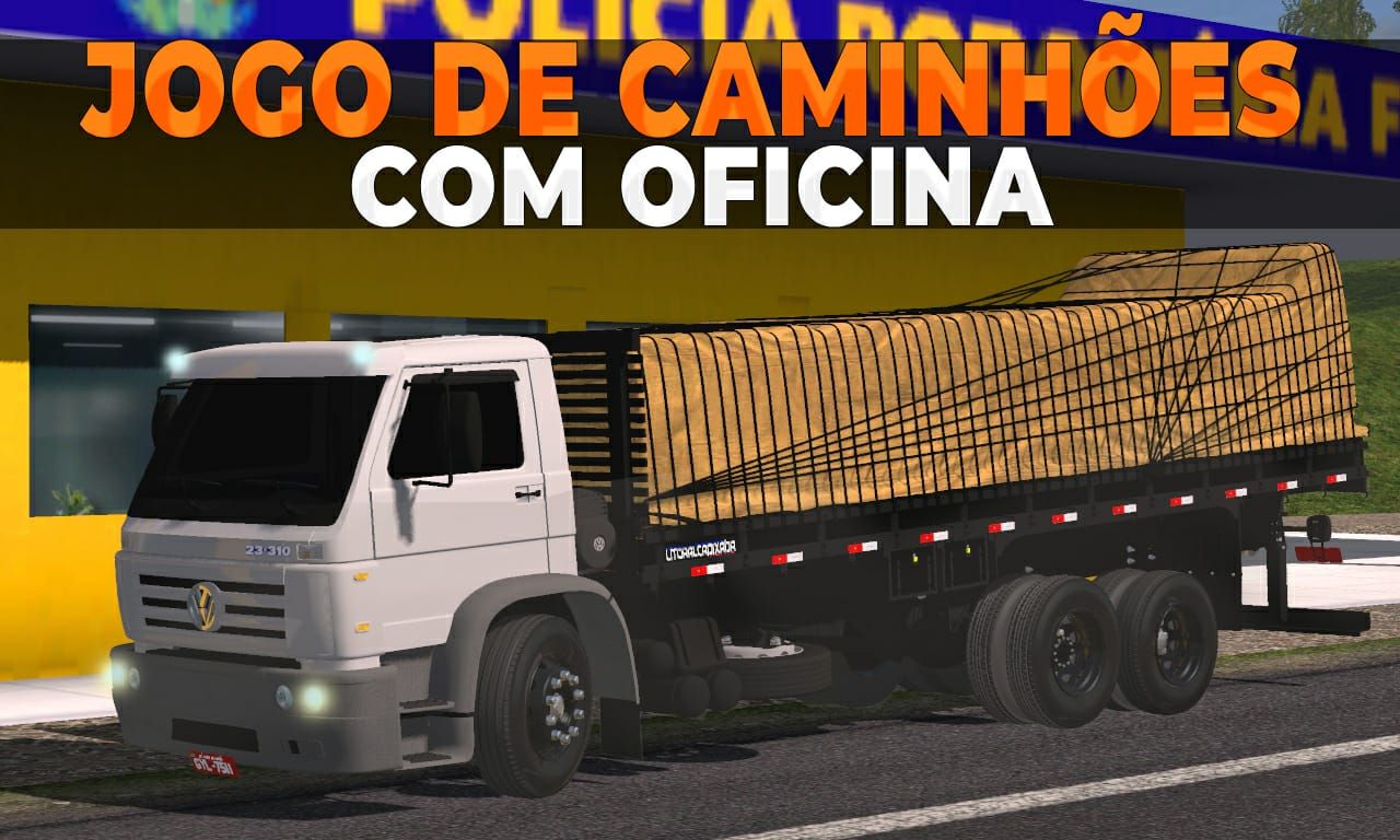 SAIU! Jogo De Caminhões Brasileiro para Android Com Oficina
