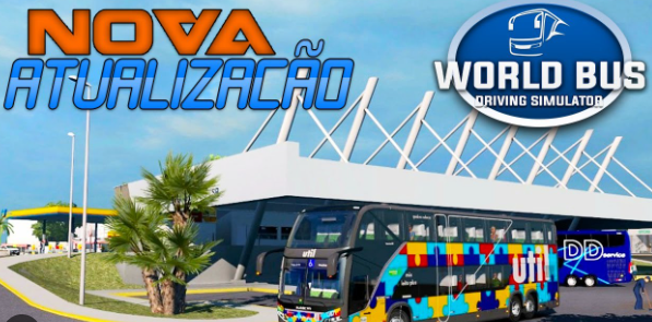 SAIU! World Bus Driving Simulator - Novo Jogo de Ônibus Brasileiro para  Celular 